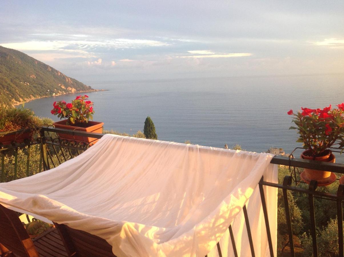 B&B Case Rosse Camogli Bagian luar foto